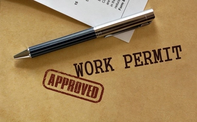 فرایند بررسی درخواست مجوز کار